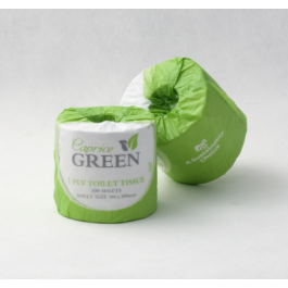 Caprice Green Toilet Roll 400C