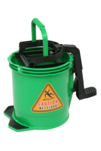 Wringer Bucket Green / Castors