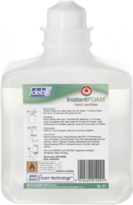 Deb Foam Sanitiser Pod 1L