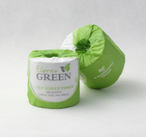 Green Toilet Roll 400C Caprice