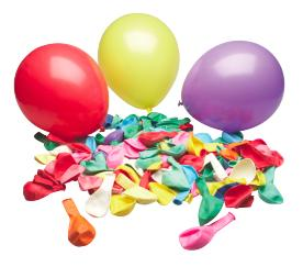 Balloons Assorted Colours 100pk
