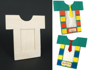 Wooden Frame Shirts 140mm 10pk