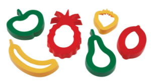Dough Cutters Fruits 6pk