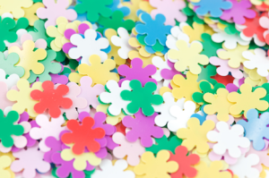 Sequins Flowers 50g