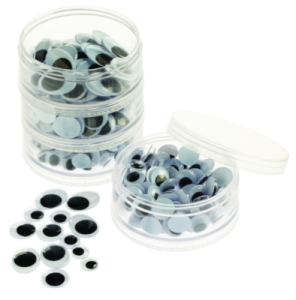 Joggle Eyes 4 Sizes 300pk