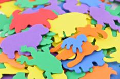 Foam Shapes Asst Animals 300pk