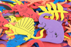 Foam Shapes Dinosaur 95pk