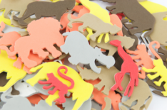 Foam Stickers Jungle Animals