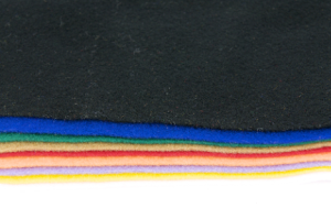 Felt Squares Asst 24pk