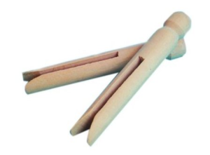 Dolly Peg Natural 24pk