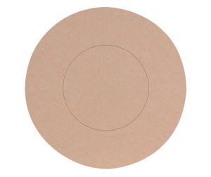 Cardboard Circle Base 19cm 30s