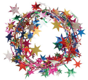 Star Garland Multi 2.7m