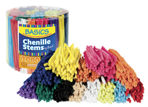 Chenille Stems 15cm 1000pk