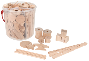 Natural Block Shapes 270pce