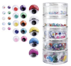 Joggle Eyes Coloured 450pk