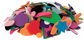 Felt Finger Puppet Acces 255pk