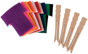 Felt Peg Dolls 30pk