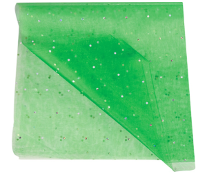 Poly Organza 70cm x 10m Green