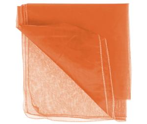 Poly Organza 70cm x 10m Orange