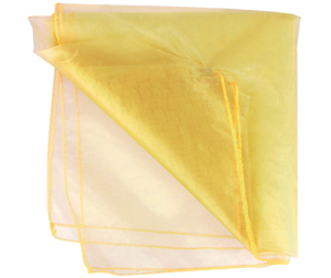 Poly Organza 70cm x 10m Yellow