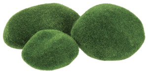 Sensory Foam Stones- Mossy 8s