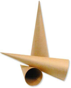 Paper Cones Large 18cm 10pk