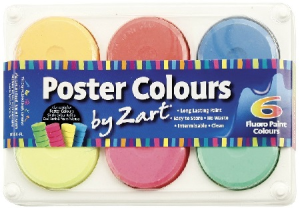 Paint Block Set 6x Fluoro