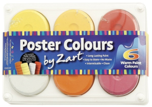 Paint Block Set 6x Warm