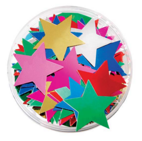 Sequins Stars Large Jar 50g