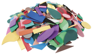 Craft Foamies Shapes 360pk