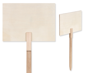 Wooden Display Signs 5s