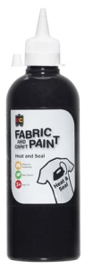 Fabric Paint 500ml Black