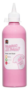 Fabric Paint 500ml Pink