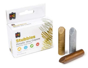 Stubbies Metallic Crayon 12 pk