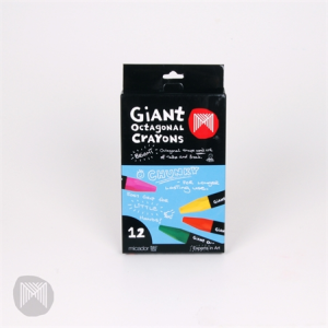 Giant Crayons - Octagonal 12pk