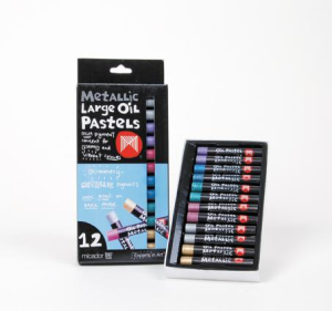 Oil Pastels Metallic 12pk