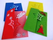 Shadow Star Cards- Christmas 12pk