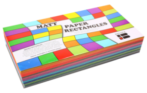Rectangle Matt 250x125mm 360pk