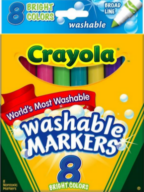 Crayola Washable Markers 8pk