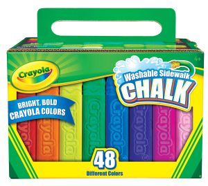 Chalk Crayola Sidewalk 48pk