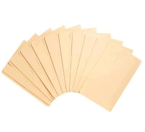 Manilla Folders A4 Buff S/Cut