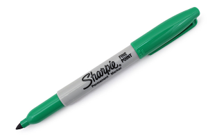 Sharpie Perm Marker Green 12s