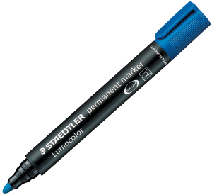 Permanent Marker Bullet -Blue