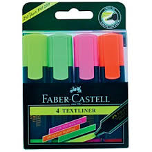 Highlighters 4 Colour Pack
