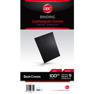 Binding Cover A4 Black 100s