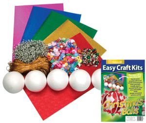 Christmas Balls Easy Craft Kit