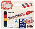 Porcelain Markers 5s Assorted