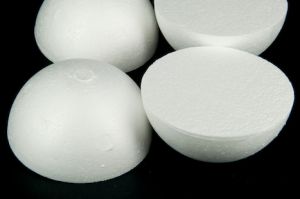 Styrene Half Ball 65mm 24pk