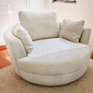 Waterproof Non-Slip Chair Pad Regular Large 54x87cm 1500ml - Floral 1028F