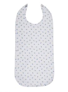 Floral Clothing Protector Bib